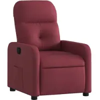 Sonstiges Fauteuil inclinable Rouge bordeaux Tissu