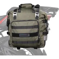 Sonstiges Sacoche de selle moto étanche 20L Vert Reflective Logo, Sacoche de rangement