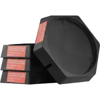 StarTech.com Pads de mise à niveau pour camping-cars, pad de cric en caoutchouc - pieds ronds 9" - pack de 4