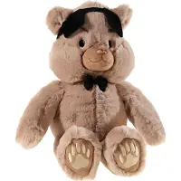 Heunec Agentenbär Mr. Cool, Teddybär, Kuscheltier, Plüschtier, Stofftier, 36 cm, 141551 (36 cm)