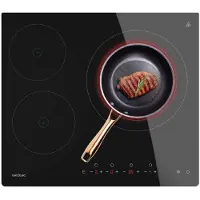 Cecotec Bolero Squad V 3000 Vitroceramic Hob Noir,Clair