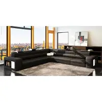 Xl Moebel Gmbh Ledersofa Sofa mit USB Ecksofa Sitz Polster Wohnlandschaft XXL Big Weiden Orange