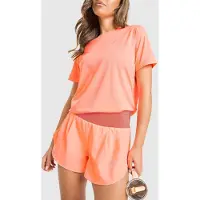 Asics Short Road 3.5in Rose pour Femme, Taille L