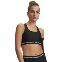 Under Armour Crossback Medium Impact Sports Bra Noir 2XL Femme