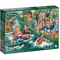 Jumbo puzzle La régate de Korakel 49 x 68 cm 1000 pièces