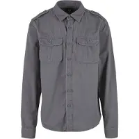 Brandit Vintage Long Sleeve Shirt Gris 7XL Homme