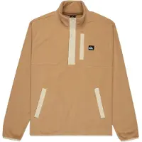 Quiksilver No Destination Half Zip Fleece Marron L Homme