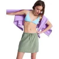 Roxy Over The Waves Short Skirt Vert M Femme