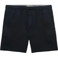 Superdry pour homme. M7110520A Short Merchant Linen navy (S), Casuel, Marine