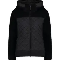 CMP Veste à capuche wooltech femme Teddy Fur effect