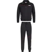 Lonsdale Survêtement 'Geddington' rouge sang / noir / blanc