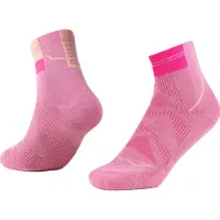 Buff Unisexe, Chaussettes de sport, Coolnet Quarter Socks (39 - 41), Beige, Pink
