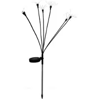 Saska Garden Lampe solaire de jardin "Pissenlit/arbre à feu" 72 cm - 60 LED, Lampe solaire pour extérieur