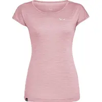 Salewa - Puez Melange Tee (T-shirt femme) , Couleur:6595-zephyr melange, Taille:IT 46 / DE 40