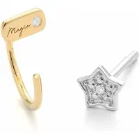 Secrecy E8221cdaww900 Earrings Argenté Femme