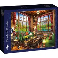 Bluebird Puzzle Mount Cabin View - 1000 pièces paysage