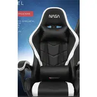 Nasa Orion Chaise de jeu Noir Noir One Size