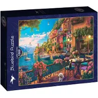Blue Bird Lake Como - 1000 pièces Puzzle pour adultes