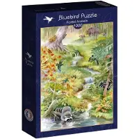 Bluebird Puzzle Animaux de la forêt II Oiseau bleu 1 000 pièces