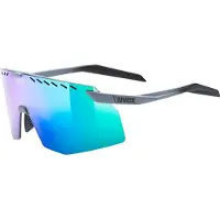 Uvex Pace Stage Sunglasses Clair Colorvision Mirror Green/CAT3