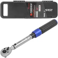 Forsage Clé dynamométrique double face avec verrouillage, 3/8'', de 5 à 25 Nm