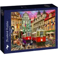 Blue Bird Puzzle Tramway à Prague - 1000 pièces