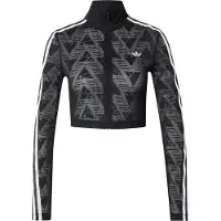 Adidas Cardigan 'Firebird Classic' noir / blanc