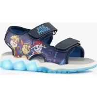FLA Europe Sandales bleues pour garçons, marque Leomil, chaussures pour enfants, style décontracté