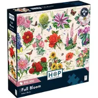 The House of Puzzles Puzzle "", modèle "Blumen Full Bloom", 500 pièces XL, en carton