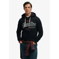 Superdry pour homme. M2014606A Sweat Vl Classic marine (3XL), Casuel, Coton