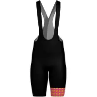 Santini Tdffaz Grand Départ Suisse Bib Shorts Noir M Homme