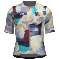 Santini Tdf Arrivée Montmartre Short Sleeve Jersey Multicolore XL