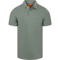 Suitable Polo MEL Piqué Vert