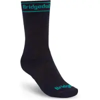 Bridgedale Trail Run Ultralight Zero Merino Sport Boot Long Socks Bleu EU 41-43 Femme