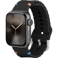 Just in Case Bracelet ActiveFlex pour Apple Watch 40/41/42mm, noir