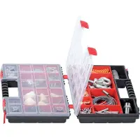 Prosperplast Plastový organizér NORB DUO (2x KNO35255B) 344x249x100 mm