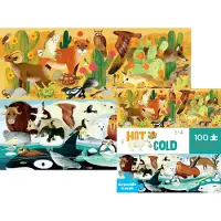 Crocodile Creek Puzzle Animaux - 100 pièces - Jouet éducatif pour enfants