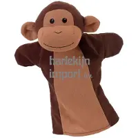 Egmont toys Marionette a main - Singe - - PELUCHES/Doudous - Marron - Coton - Dès 2 ans