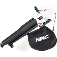 Nac Aspirateur de feuilles électrique avec fonction de broyage 3000W