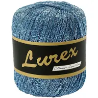 Creativ Company Polyester Glitter Garen Lichtblauw, 160m