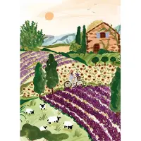 Pieces & Peace Puzzle Provence - 2000 pièces Puzzle adulte