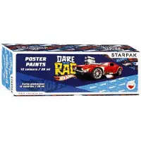 Starpak Posterverf 12 kleuren Hot Wheels, 20ml