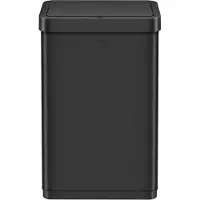 EKO - Poubelle Mirage X Sensor 80 litres - Acier inoxydable - Noir mat