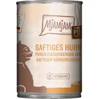 MjAMjAM Pur Plaisir de Viande - Boîte Adult Cat - Poulet - 6 x 400 g