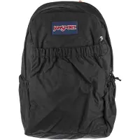JanSport Sac à dos Slouch Pack EK0A5BMYN55, sac à dos, unie, noir, taille : taille unique