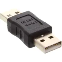 InLine 33441 Adaptateur USB 2.0, prise A sur prise A