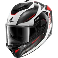 Shark Spartan GT Pro Carbon Mekarium, casque intégral ,Noir/Blanc/Rouge ,S