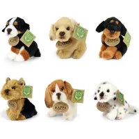 Rappa Chien en peluche assis 11 cm ECO-FRIENDLY