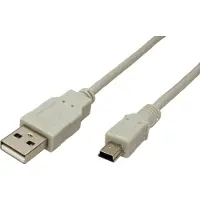 Secomp STANDARD Câble USB 2.0, Type A - Mini 5 broches, 3 m