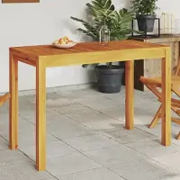 Prolenta Maison Exclusive - Table de jardin 110 x 55 x 75 cm en bois massif d'acacia